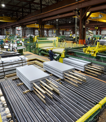 Services processing - Cut to length